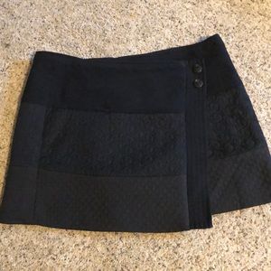 CAbi asymmetrical wrap skirt. EUC
